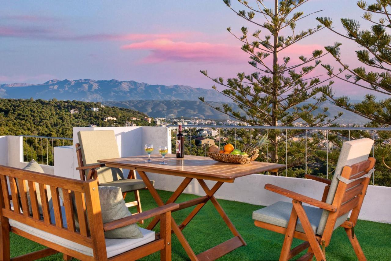 Sunset Home With Sea View Chania  Exterior foto