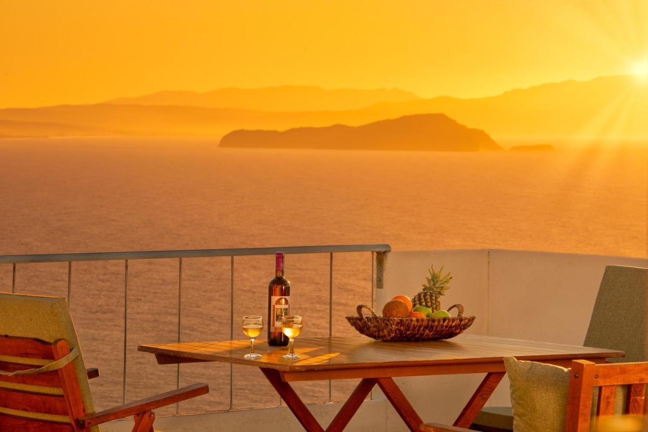 Sunset Home With Sea View Chania  Exterior foto